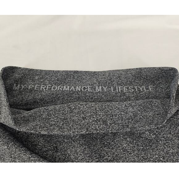 MPG WOMEN'S GRAY ATHLETIC WORKOUT COMPRESSION LEGGINGS – SIZE MEDIUM - Picture 9 of 10